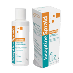 BiseptineSpraid- Solution Antiseptique 125 ml