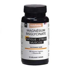 Bisglycinate de Magnésium  - 90 Gélules