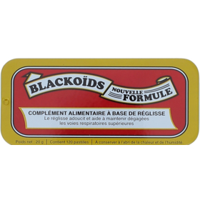 Blackoïds du Docteur Meur Réglisse - Pastilles à sucer Boîte de 20g