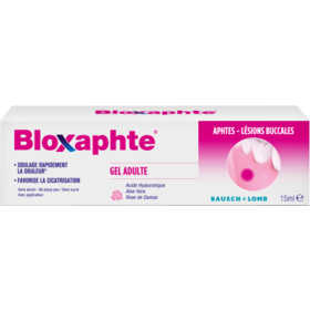 BLOXAPHTE - Gel Buccal Aphtes Adulte - 15 ml