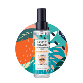 Bodyguard Anti-Moustiques & Tiques fleur d'oranger spray 50 ml — protection 8h haute performance & hydratation