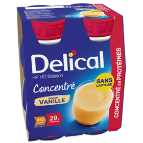 Boisson Concentrée HP HC Vanille - Lot de 4 x 200 ml