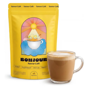 Bonjour Drink aux champignons adaptogènes saveur café 270 g — alternative café énergie et clarté mentale