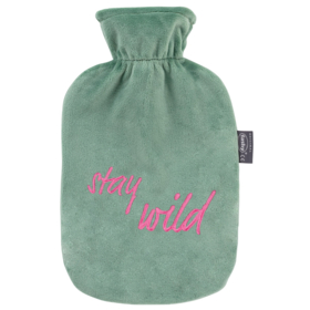 Bouillotte à Eau Déhoussable Stay Wild Thermoplastique Fashy - 2 L