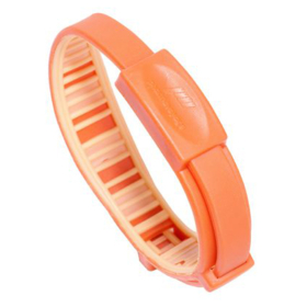 Bracelet Anti-Moustiques Naturel orange