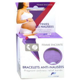 Bracelet Anti-Nausées Femme Enceinte - 2 bracelets