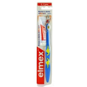 Brosse à dent enfant 0-3 ans - 1 unité