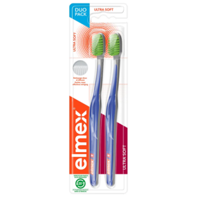 Elmex Brosses à dents Anti-Caries Ultra Soft x2