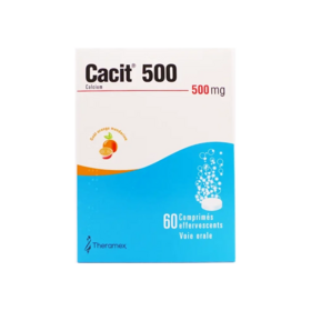 Cacit 500 mg 60 comprimés effervescents