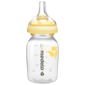 CALMA - Biberon 0-6 mois + Tétine Silicone - 150 ml