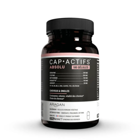 CapActifs Absolu Cheveux & ongles Aragan 180 gélules – Croissance, volume et vitalité