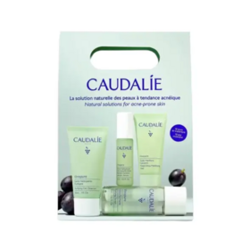 Caudalie Vinopure Starter Kit 2025 - Routine anti-imperfections complète 4 formats voyage