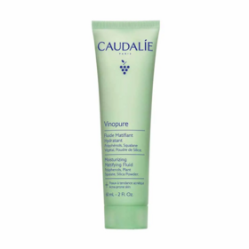 Caudalie Vinopure Fluide Matifiant Hydratant à à la Poudre de Silice 60 ml - Imperfections et excès de sébum