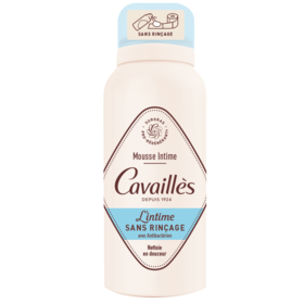 Cavaillès Mousse Intime sans rinçage avec Antibactérien quotidien 100 ml