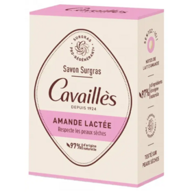 Cavaillès surgras pro-régénérant savon amande lactée 100 g — soin lavant solide peaux sèches