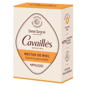 Cavaillès surgras pro-régénérant savon nectar de miel 100 g — soin lavant solide peaux sèches