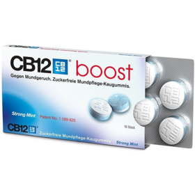 CB12 - Boost - Gomme à Mâcher Menthe Forte - 10 gommes