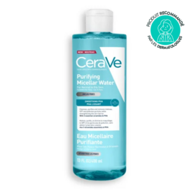 CeraVe Eau micellaire purifiante 400ml – nettoyant démaquillant visage et yeux