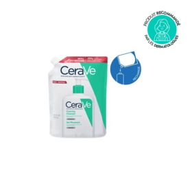 Cerave Foaming Cleanser Recharge Gel Moussant Visage 473 ml - Aux 3 céramides acide hyaluronique