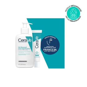 CeraVe Routine anti-boutons – coffret sos anti-imperfections