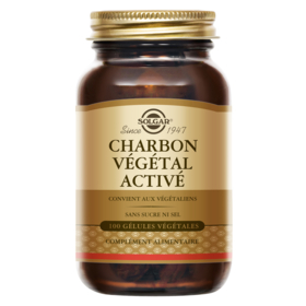 Charbon Végétal Activé - 100 Gélules