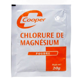 Chlorure de Magnésium Sachet de 20 g Cooper