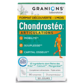CHONDROSTEO + -  Articulations - 90 comprimés