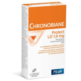 Chronobiane Protect LD 1,9 mg Mélatonine, extrait de mélisse et zinc 45 comprimés
