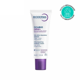 Bioderma Cicabio Crème+  Soin ultra-réparateur apaisant visage, corps et zones intimes 40 ml