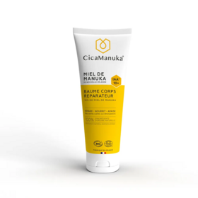 CicaManuka baume corps réparateur au miel de manuka IAA10+ 200 ml – soin nourrissant apaisant