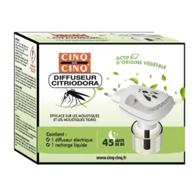 Cinq sur Cinq Diffuseur anti-moustiques nomade