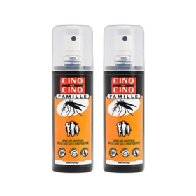 Cinq sur Cinq Famille Spray Anti-Moustique 2 x 100 ml