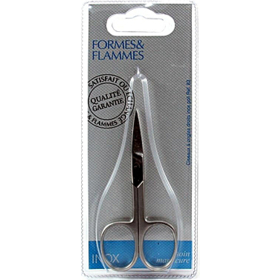 Ciseaux à Ongles Droits Inox Poli Formes & Flammes