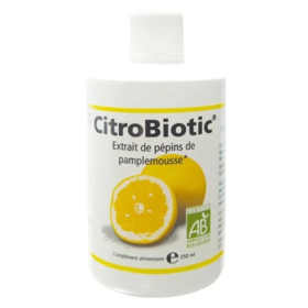 CitroBiotic Extrait de Pépins de Pamplemousse BIO - EPP Immunité 250 ml