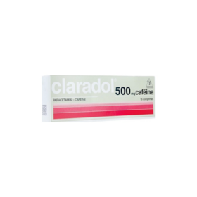 Claradol 500 mg Caféine 16 comprimés