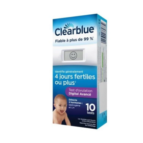 Clearblue Test d'ovulation Digital avancé 10 tests