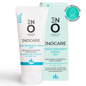 Codexial enocare crème hydratation intense 24h 40 ml — soin relipidant visage peaux sèches à très sèches
