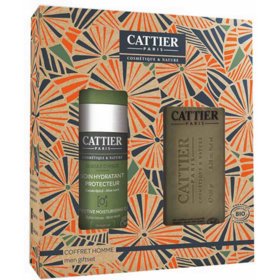 COFFRET HOMME - Soin Hydratant Protecteur 50 ml + Savon Doux Végétal 150 g 