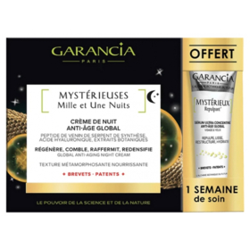 Garancia COFFRET - Mystérieux - Crème Nuit Anti-Age 30 ml + Sérum Anti-Age 5 ml