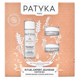COFFRET - Rituel Expert Jeunesse Bio - Sérum Repulpant 30 ml + Crème Remodelante 10 ml + Masque Lift 10 ml