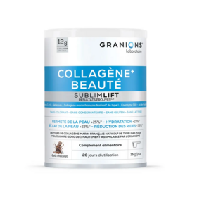 Granions SublimLift Collagène Anti-Âge Chocolat 330 g – Collagène marin, peptides bioactifs et acide hyaluronique