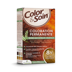 Color & Soin coloration blond vénitien 8V 135 ml – Coloration permanente soin