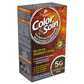Color & Soin Coloration Châtain Clair Doré 5G 135 ml