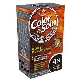 Coloration Châtain Naturel 4N - 135 ml