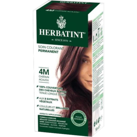 COLORATION - Cheveux 4M Châtain Acajou - 150 ml