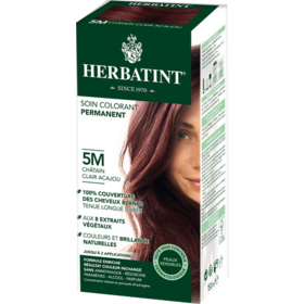 COLORATION - Cheveux 5M Châtain Clair Acajou - 150 ml