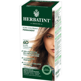 COLORATION - Cheveux 6D Blond Foncé Doré - 150 ml