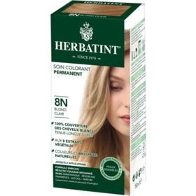 COLORATION - Cheveux 8N Blond Clair - 150 ml