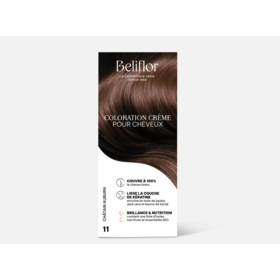 Beliflor coloration crème gourmande N°11 Châtain Auburn 135 ml