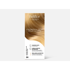 Beliflor Coloration Crème n°26 Blond Très Clair Cuivré Doré - 135 ml